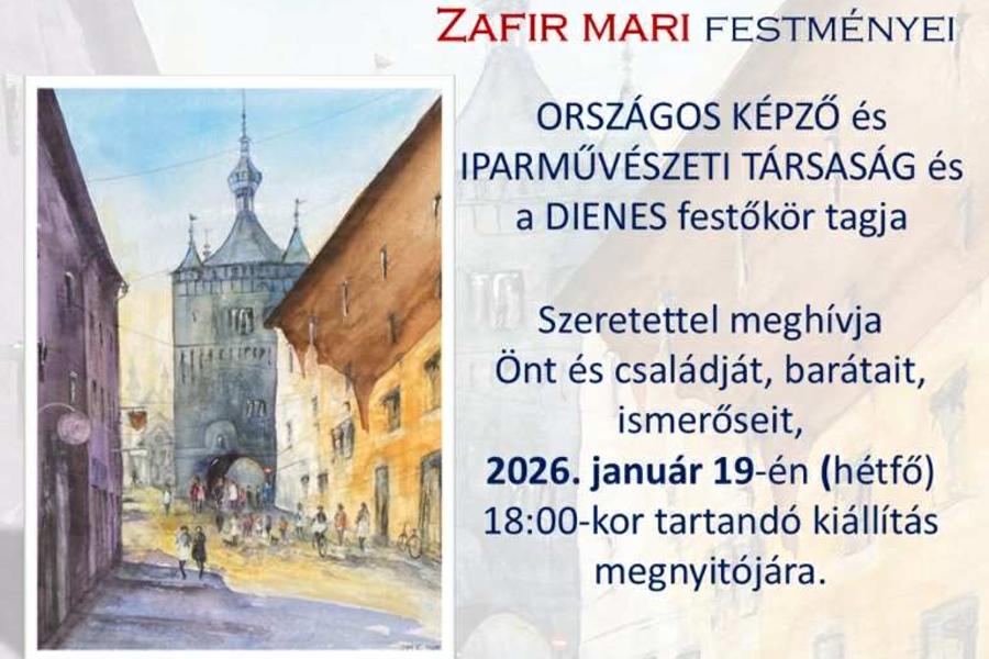 Zaf�r Mari ki�ll�t�sa a Hevesi S�ndor Sz�nh�zban