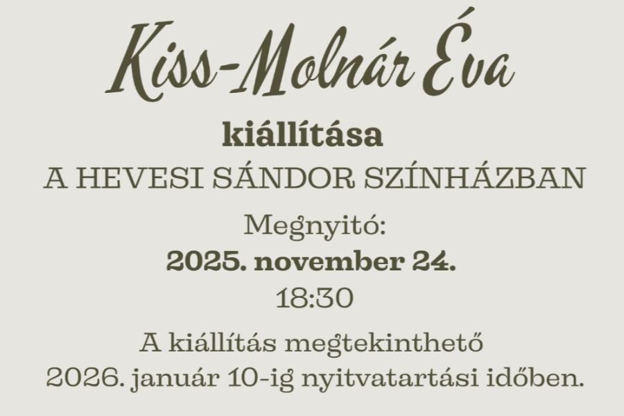 Kiss-Molnr va killtsa a Hevesiben