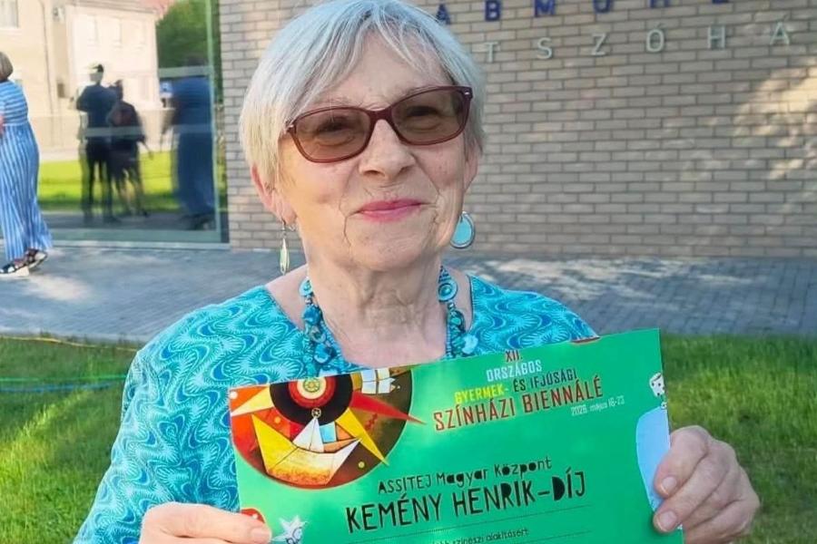 Gratul�lunk! Ism�t rangos elismer�st kapott Ecsedi Erzs�bet